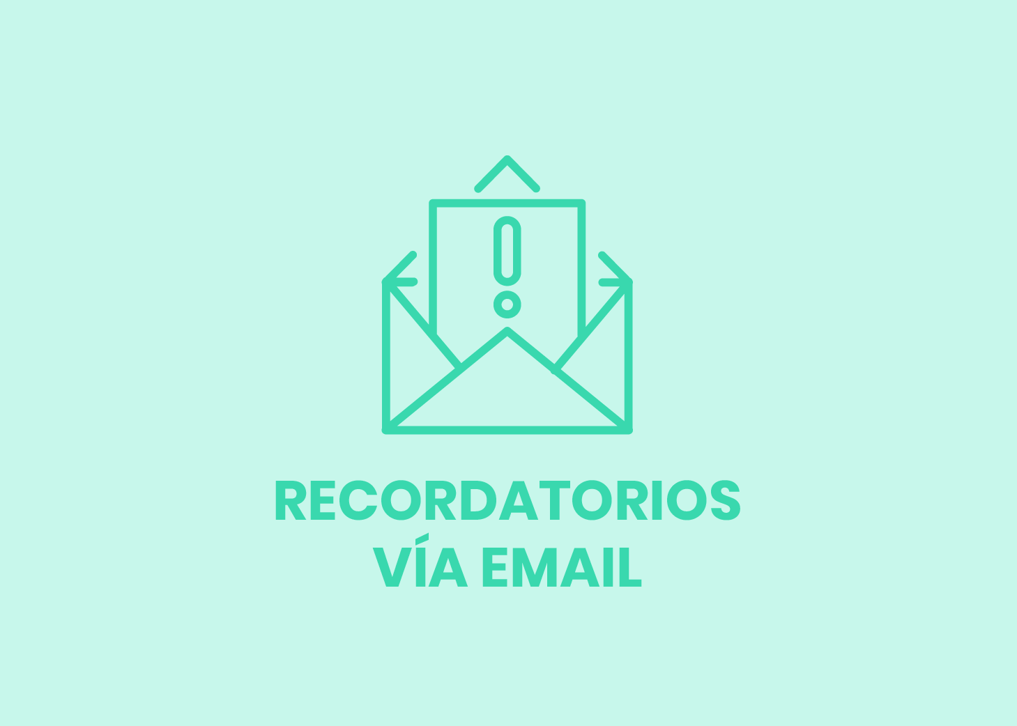 Recordatorios Vía Email